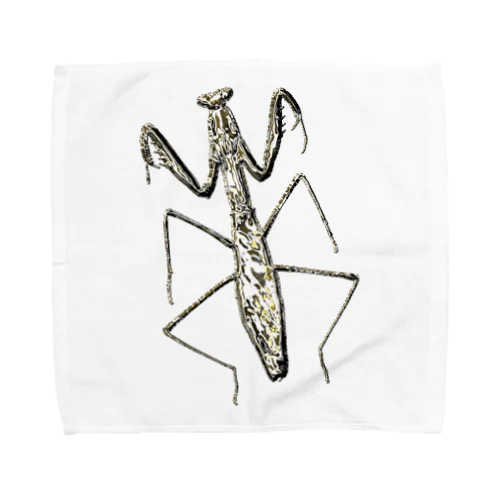 シルバーカマキリ Towel Handkerchief