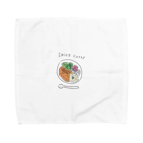 スパイスカレー Towel Handkerchief