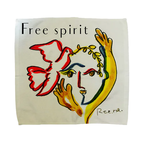 Free spirit  タオルハンカチ