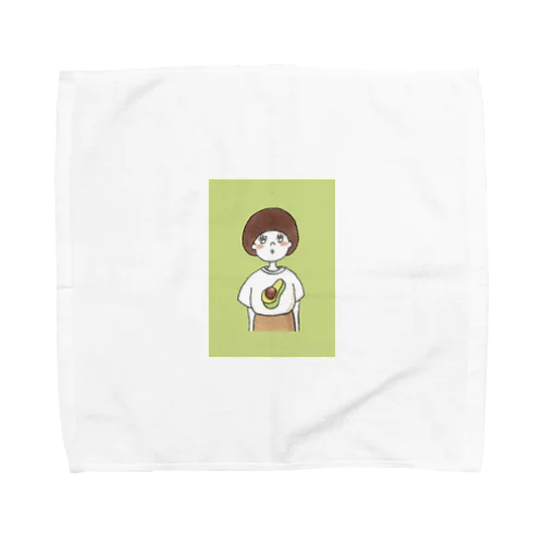 将来はアボカド Towel Handkerchief