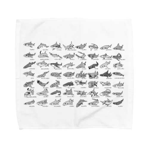 サメのハンカチ Towel Handkerchief