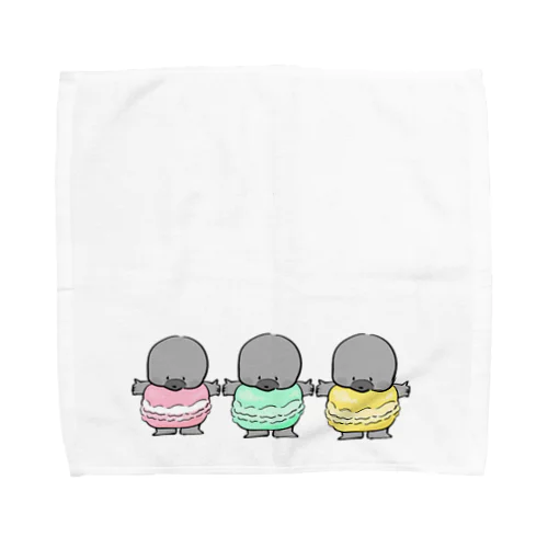 もぐらちゃんトリプルマカロン Towel Handkerchief