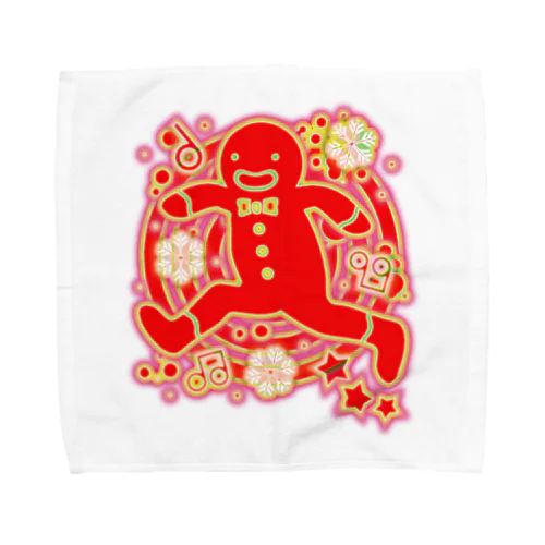 The_Gingerbread_Man Towel Handkerchief