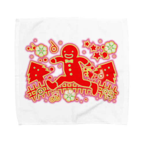 The_Gingerbread_Man Towel Handkerchief