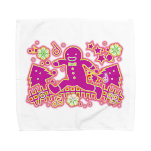 The_Gingerbread_Man Towel Handkerchief