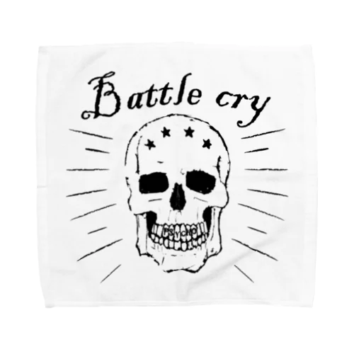 Battle cry  Towel Handkerchief