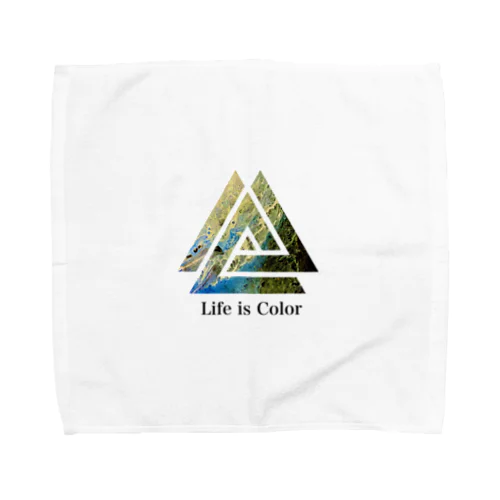重なる三角 Towel Handkerchief