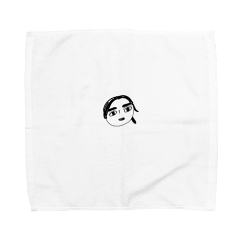 お母さんの似顔絵 Towel Handkerchief