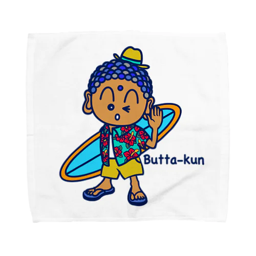 beach style Butta-kun Towel Handkerchief