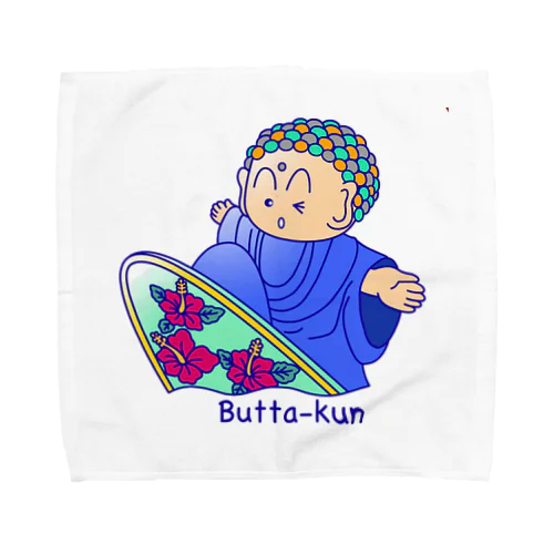 surf Butta-kun(blue) タオルハンカチ