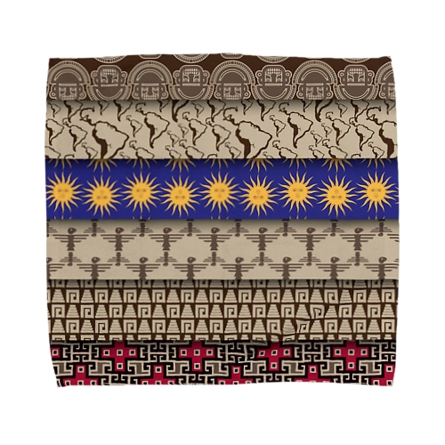 ネイティブ柄C Towel Handkerchief