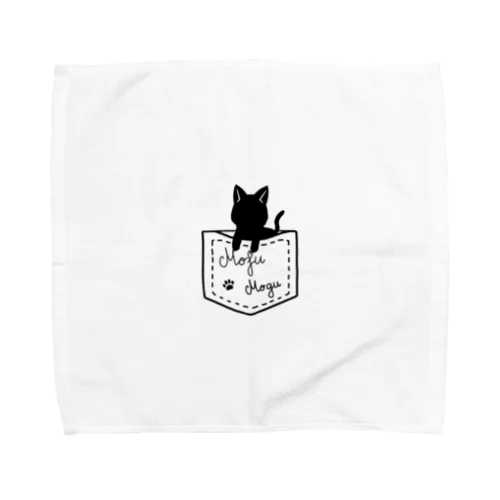 ぬこタオルハンカチ Towel Handkerchief