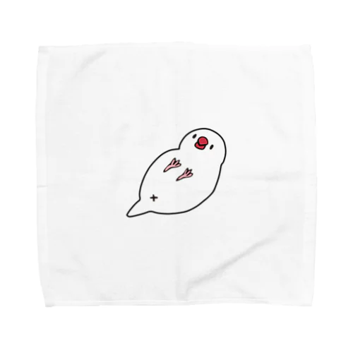 にぎころ文鳥 Towel Handkerchief