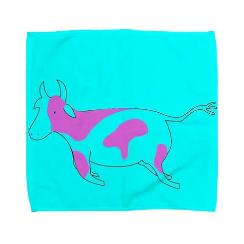 SKY COW  Towel Handkerchief