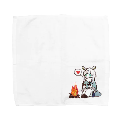 ドットほかほか絹江 Towel Handkerchief