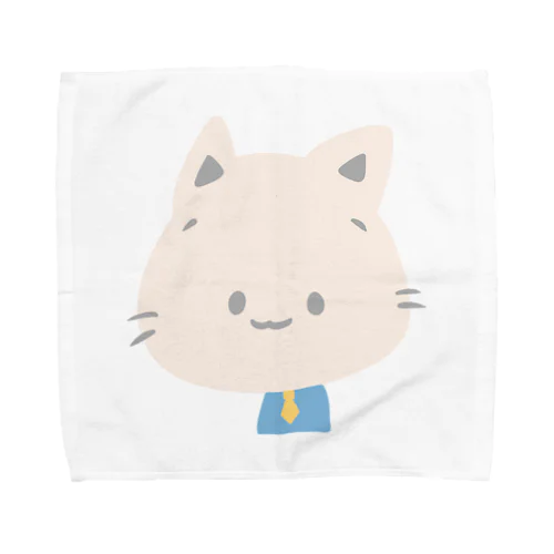 絵本風にゃんひー Towel Handkerchief