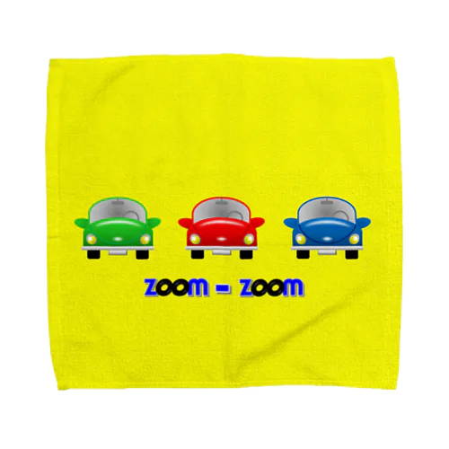 Zoom-Zoom Towel Handkerchief