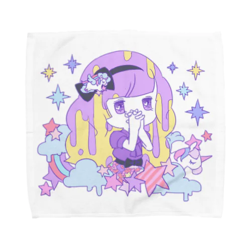 ゆめかわガール Towel Handkerchief