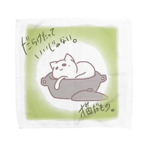 だらけねこ Towel Handkerchief