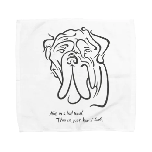 ナポリタン・マスティフ Neapolitan Mastiff Towel Handkerchief