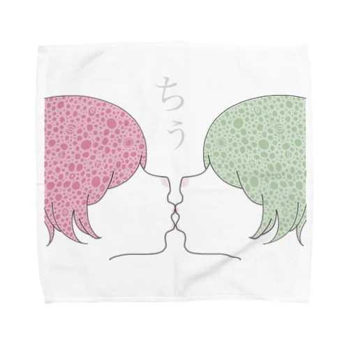 接吻 Towel Handkerchief