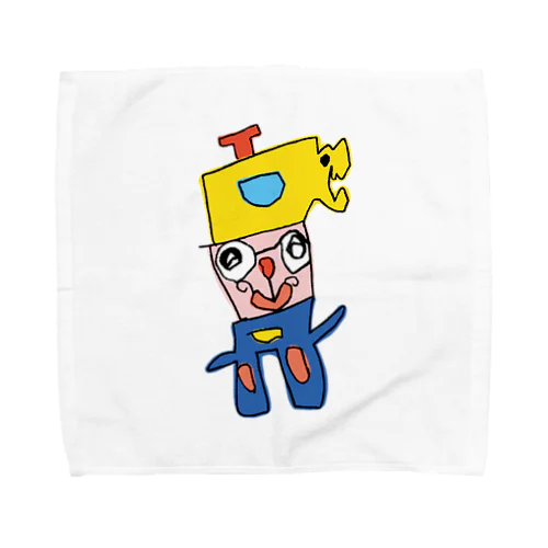 ロエル君4歳（color） Towel Handkerchief