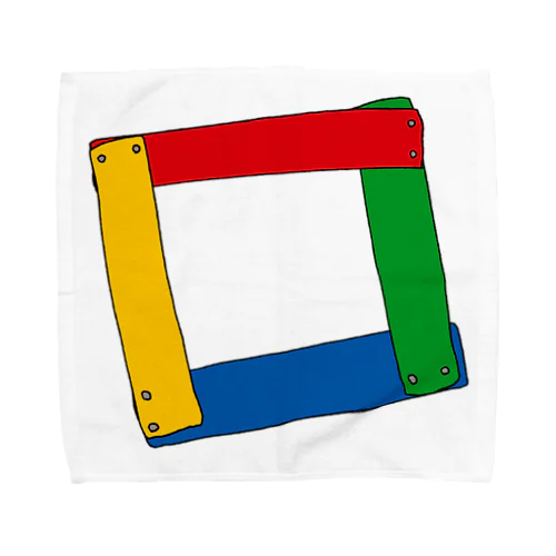 The Four Color Frame Towel Handkerchief