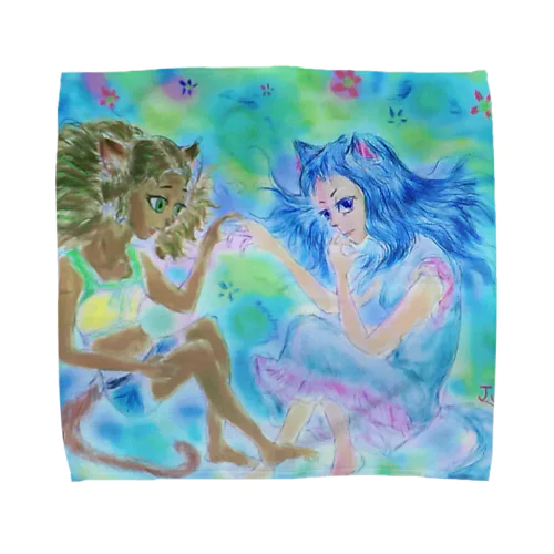 アニマロイド少女達 Towel Handkerchief