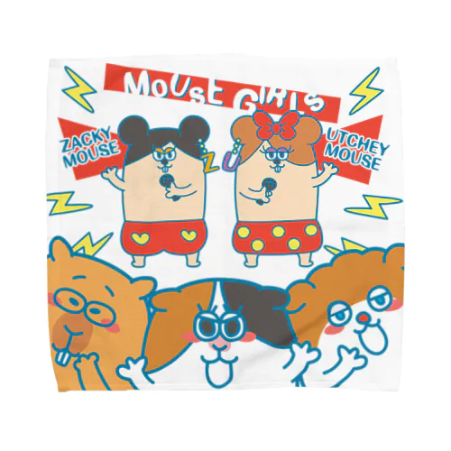 MOUSE GIRLS Towel Handkerchief