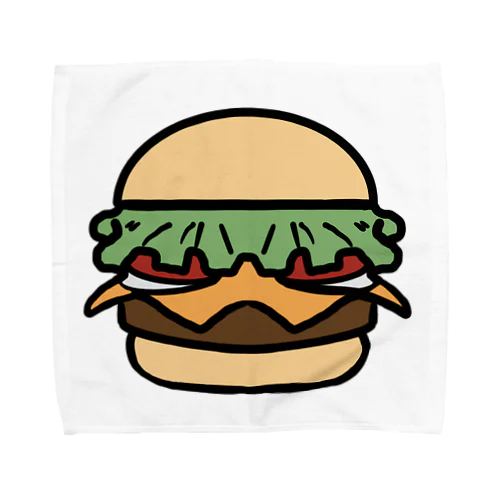 Epic Hamburger  Towel Handkerchief