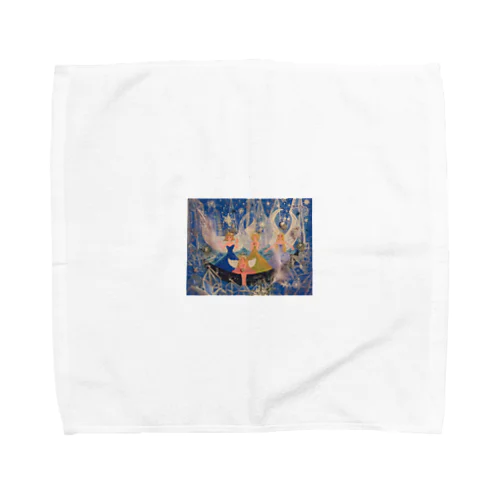 クリスタルと天使 Towel Handkerchief