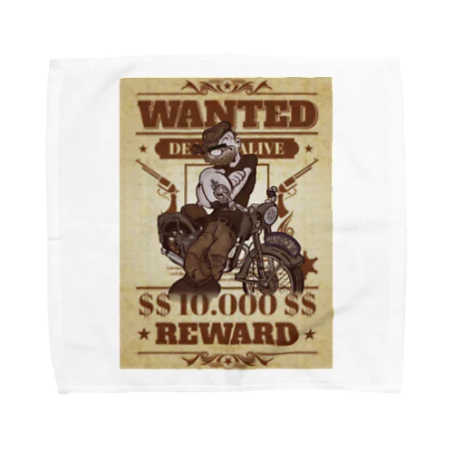 指名手配　（WANTED） Towel Handkerchief