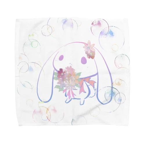 さくらいろのうさぎ　PASTEL Towel Handkerchief