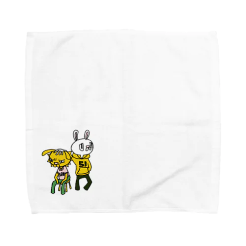 ウサ吉よしよし Towel Handkerchief