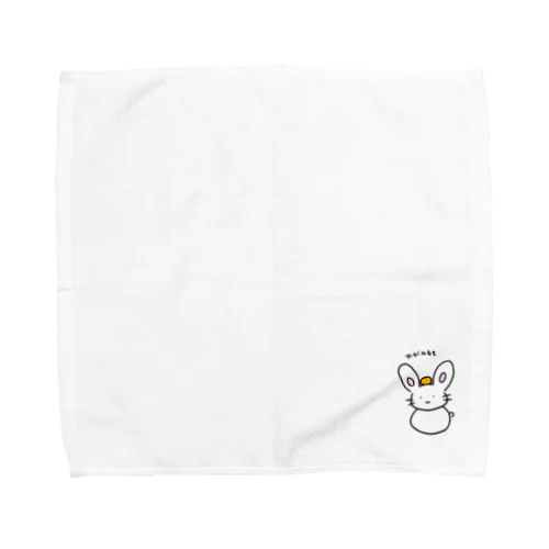 かがみもちうさぎさん Towel Handkerchief