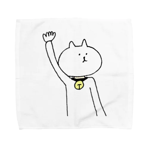 ばいばいねこ Towel Handkerchief