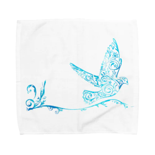 青い翼 Towel Handkerchief