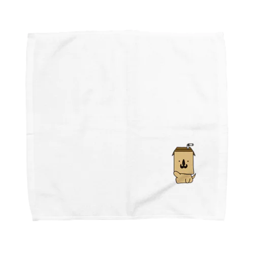 PACK DOG（モカ） Towel Handkerchief