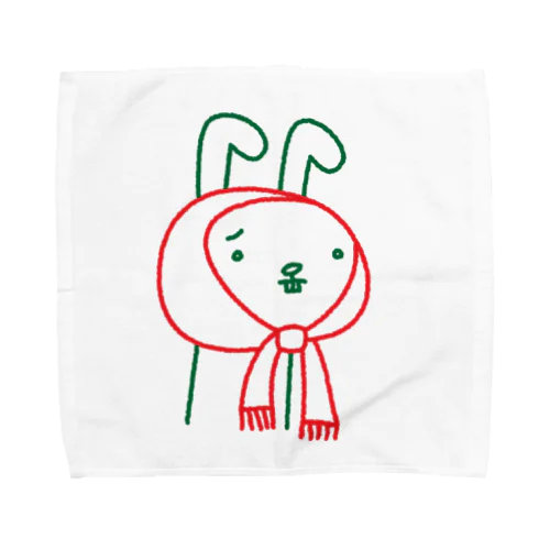 ウサギサン Towel Handkerchief