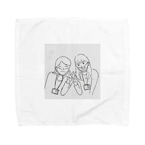 マスクの下で Towel Handkerchief