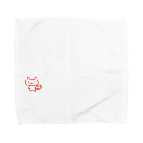 ネコも好き Towel Handkerchief