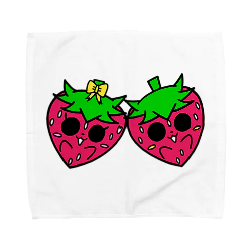 いちごのチーゴくん　チコちゃん＆チーゴくん Towel Handkerchief