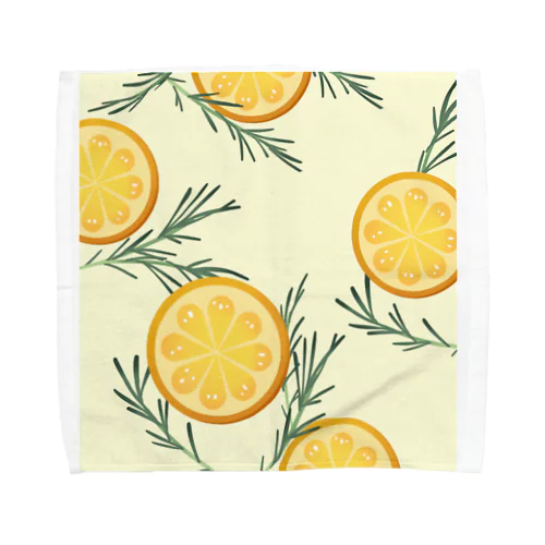 Lemon🍋& Rosemary🌿 Towel Handkerchief