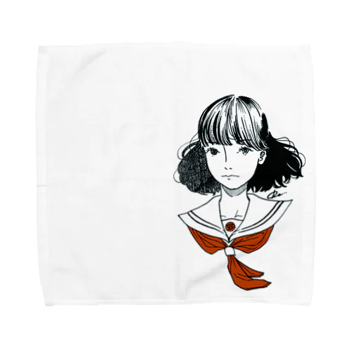 『垣間見るキミ』 Towel Handkerchief