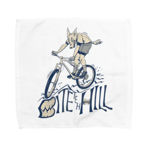 "BITE the HILL" Towel Handkerchief