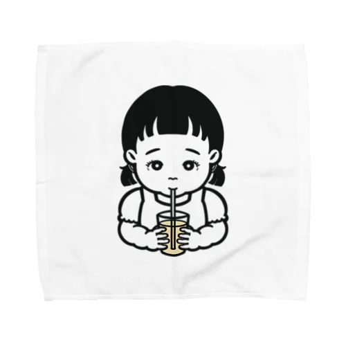 おんなのこ。 Towel Handkerchief