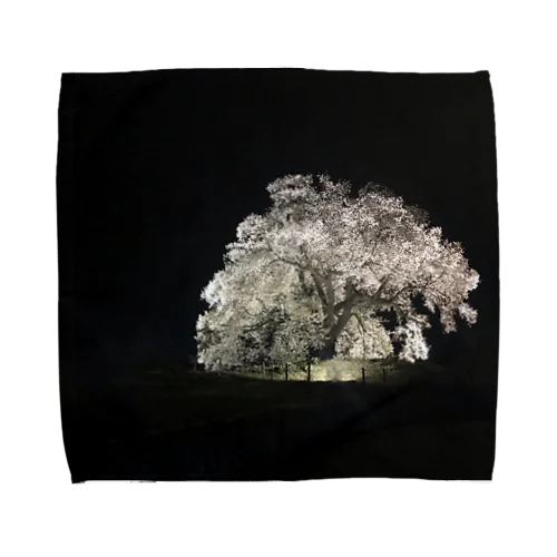 夜桜 Towel Handkerchief