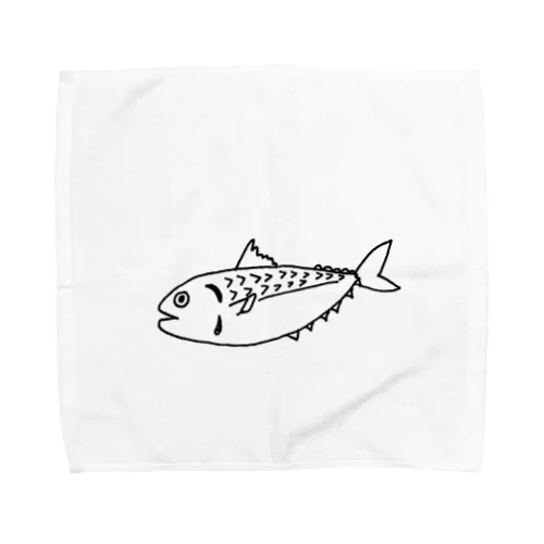 魚好きの人のグッズ Towel Handkerchief