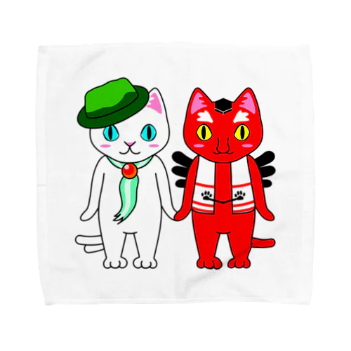 みなみん＆あしがーにゃ Towel Handkerchief