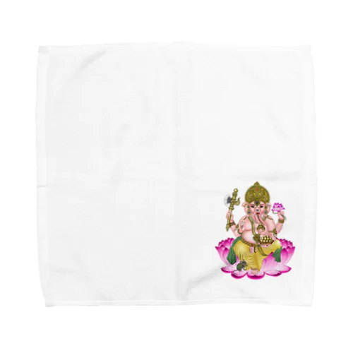 富の神様・ガネーシャ・金運グッズ Towel Handkerchief